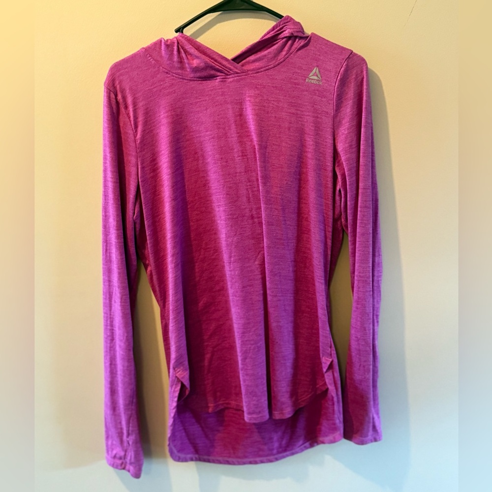 Reebok Magenta Long Sleeve Top